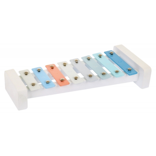 zstaw drewnianych instrumentów muzycznych